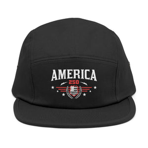 America Embroidered 5-Panel Hat