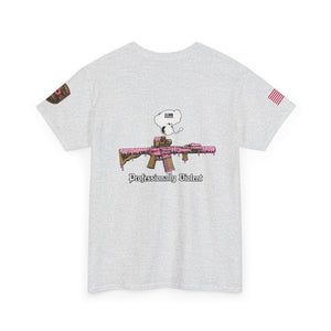 Pink Drip Rifle Graphic T-Shirt
