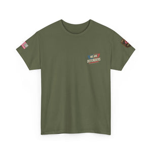 We Are Defenders T-Shirt — Patriotic Wings Graphic Tee