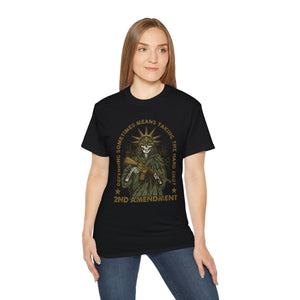 Statue of Liberty Skull T-Shirt